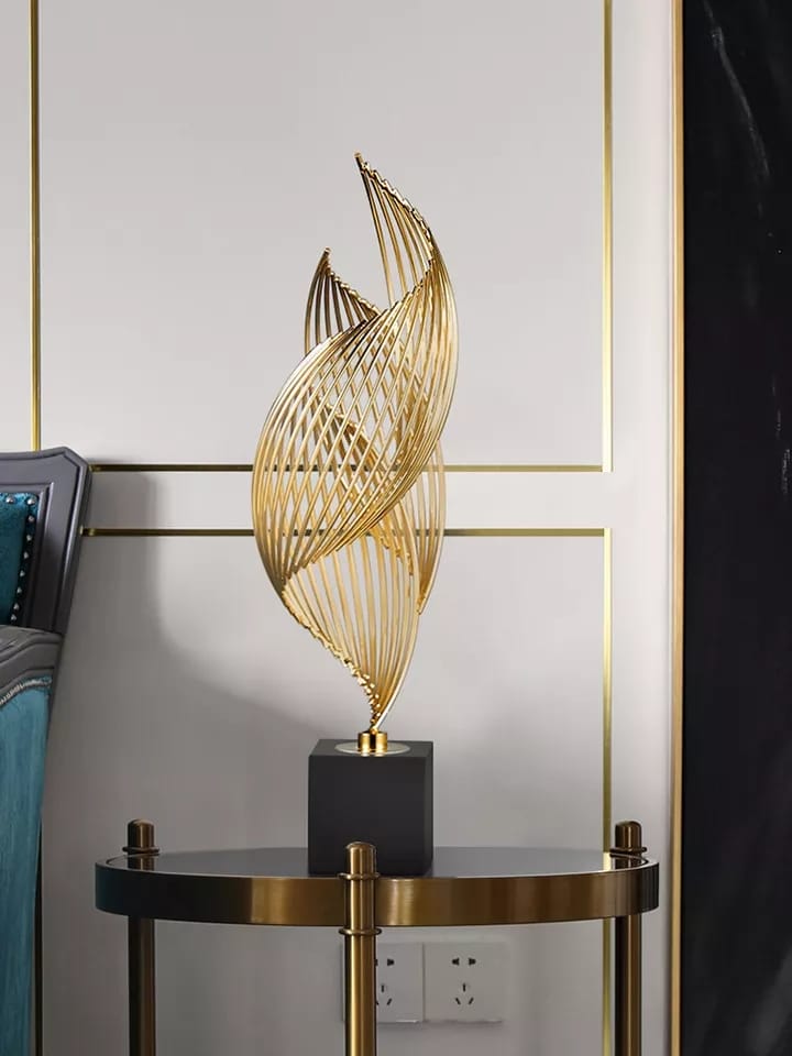 Décor Métallique Spiral