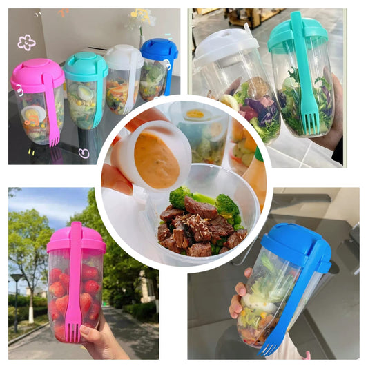 Tasse portable à petit déjeuner/salade/céréales