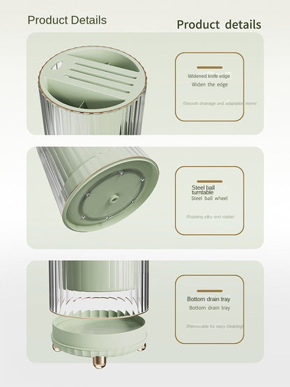 Couteau rotatif multifonction