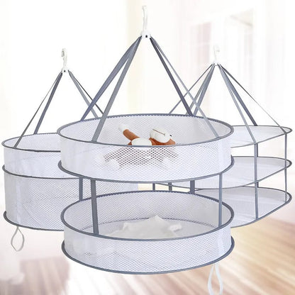 Panier à linge suspendu en filet