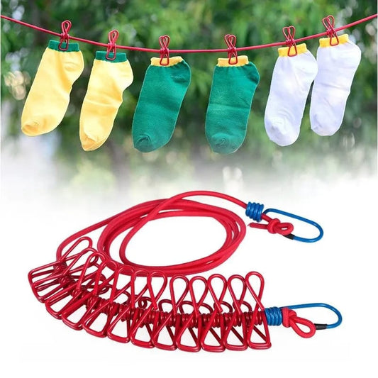 1.8M Corde à linge extérieure coupe-vent