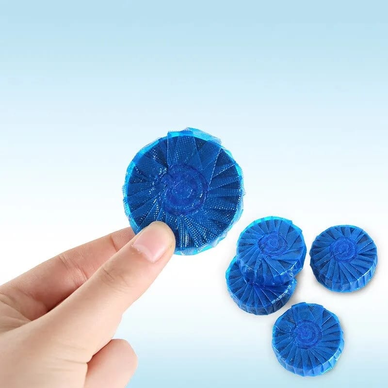 Déodorant de toilettes en bulle bleue