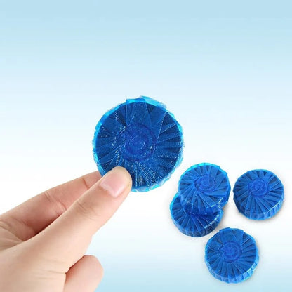Déodorant de toilettes en bulle bleue