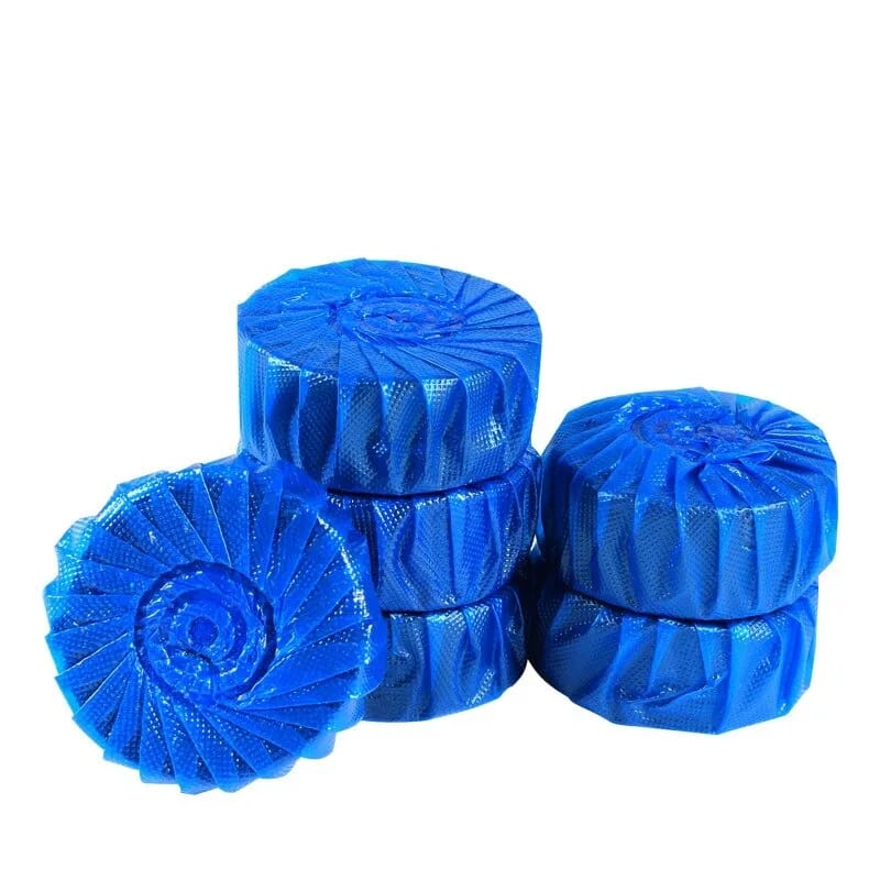 Déodorant de toilettes en bulle bleue
