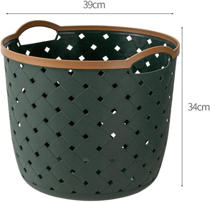 Panier de rangement avec poignée
