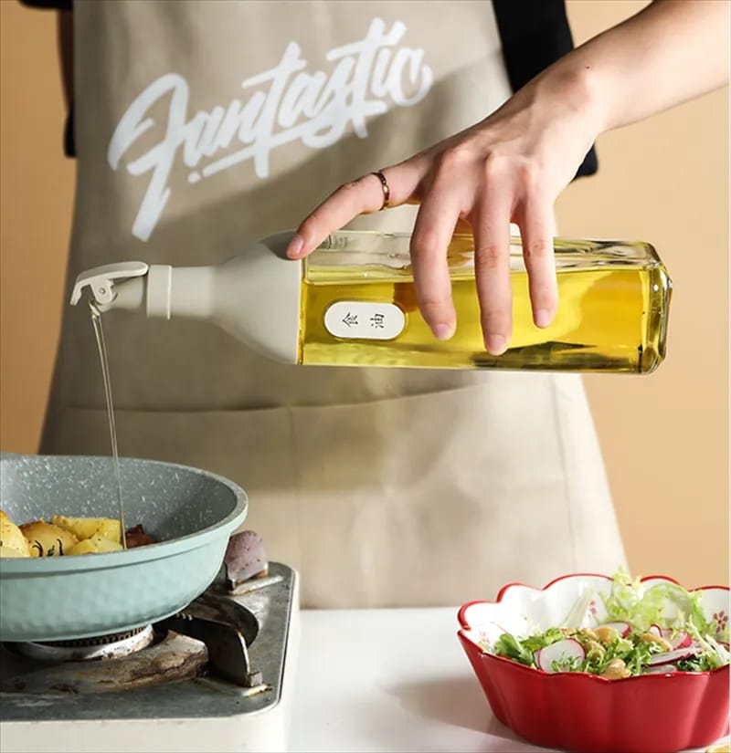 Distributeur d'huile/de vinaigre étanche à la cuisine