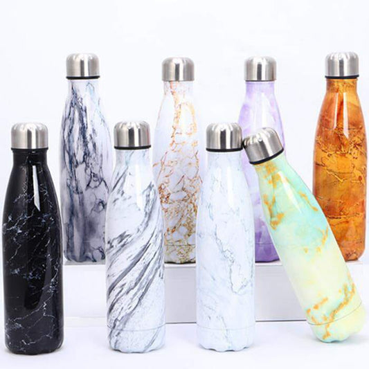 Double paroi 500ml bouteille en acier inoxydable Flask