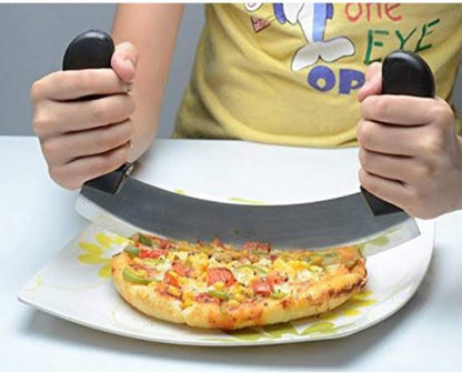 Cutter à pizza/sandwich en acier inoxydable