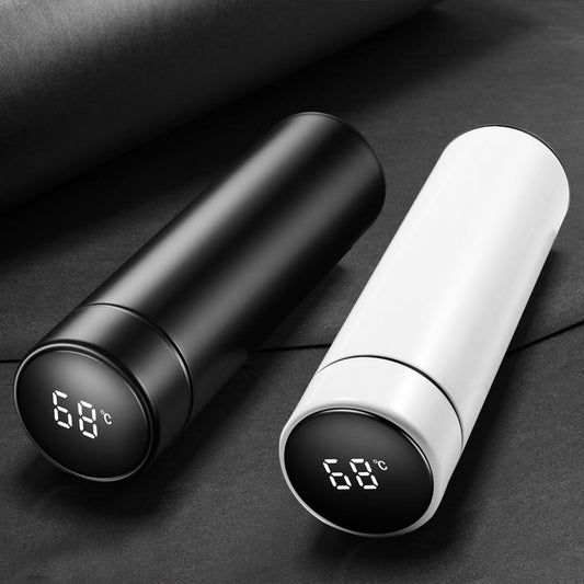 Affichage de la température Bouteille thermos isolée sous vide