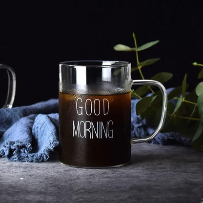 Mug en verre avec poignée