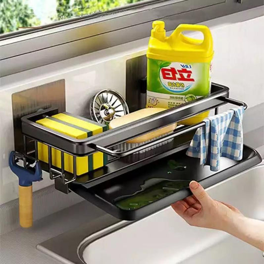 Organisateur de cuisine pour évier