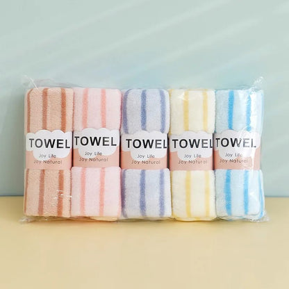 Serviettes en Microfibre Velours Corail
