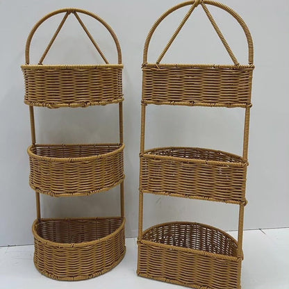 Caddy de douche tissé à la main 3 couches