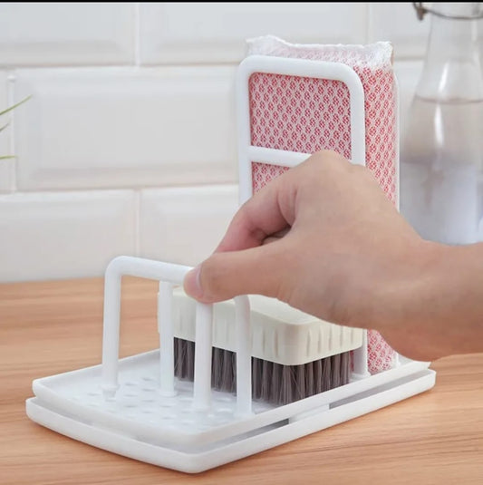 Étagère de drainage pour éponge de cuisine