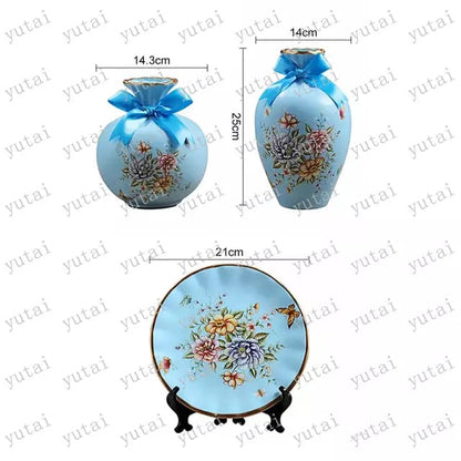 3Pcs Vase en céramique européen