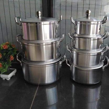 14pcs ensemble en aluminium