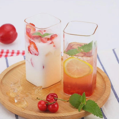 6pc tasses en verre borosilicaté