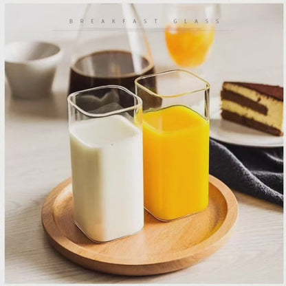 6pc tasses en verre borosilicaté