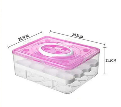 Plateau de rangement empilable pour œufs