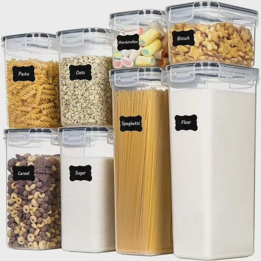 7Pc Contenants d'Organisation de Garde-Manger