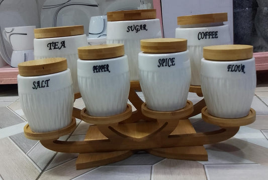 Set de 7 bocaux
