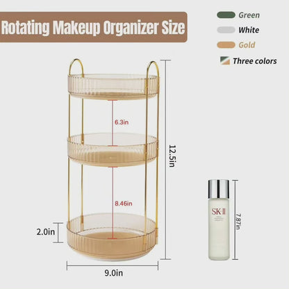 Organisateur rotatif 360 Rangement polyvalent Porte-ustensiles Rack