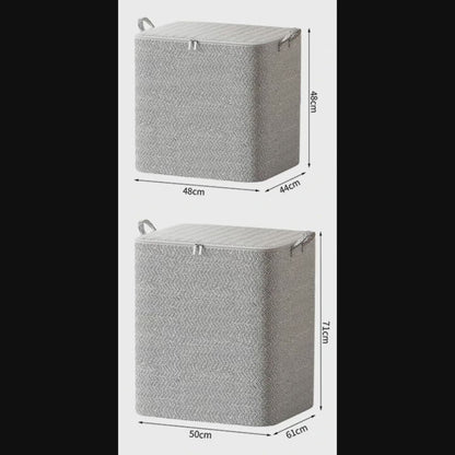 Boîte de rangement pour couette non tissé