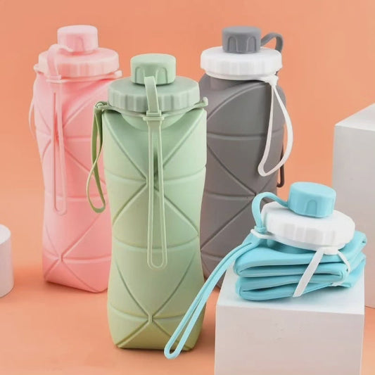 Bouteille d'eau pliable -600ml