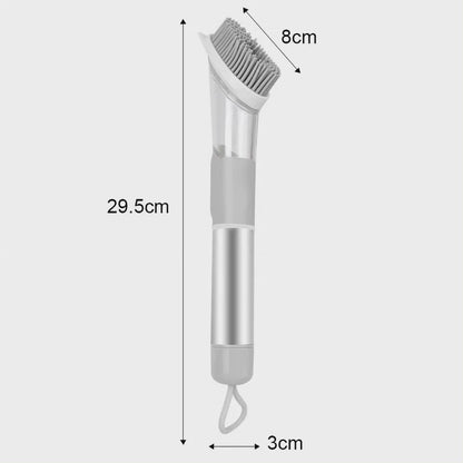 Set de brosses à ustensiles de cuisine avec 4 têtes de rechange