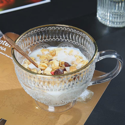 Ensemble de 3 tasses en verre