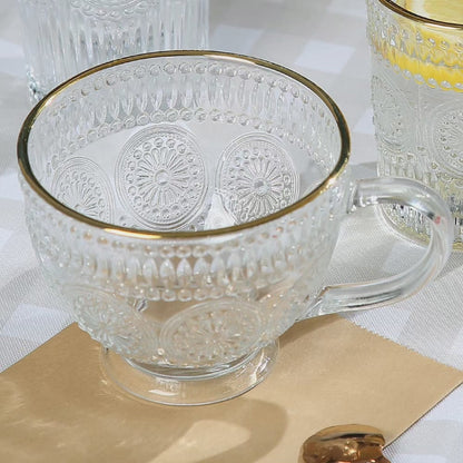 Ensemble de 3 tasses en verre