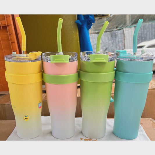 1250ml Grande Tasse Thermique en Acier Inoxydable avec Poignée