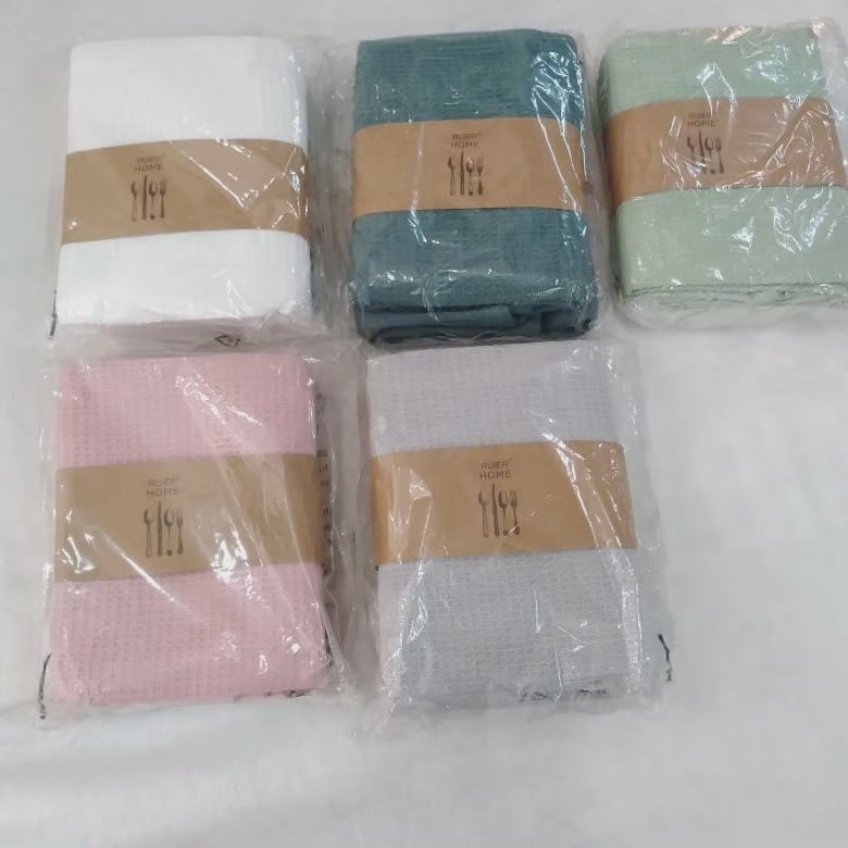Ensemble de 2 serviettes en coton super absorbantes pour la cuisine noiresNov