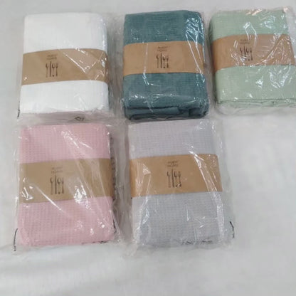 Ensemble de 2 serviettes en coton super absorbantes pour la cuisine noiresNov