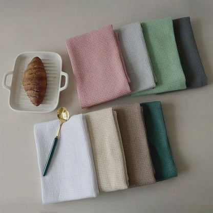 Ensemble de 2 serviettes en coton super absorbantes pour la cuisine noiresNov