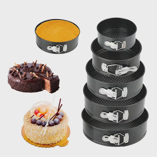 Set de 6 moules à gâteau