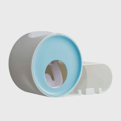 Distributeur de dentifrice élégant et support pour brosse à dents