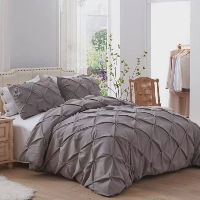 6*6/6*7 housse de couette pintuck