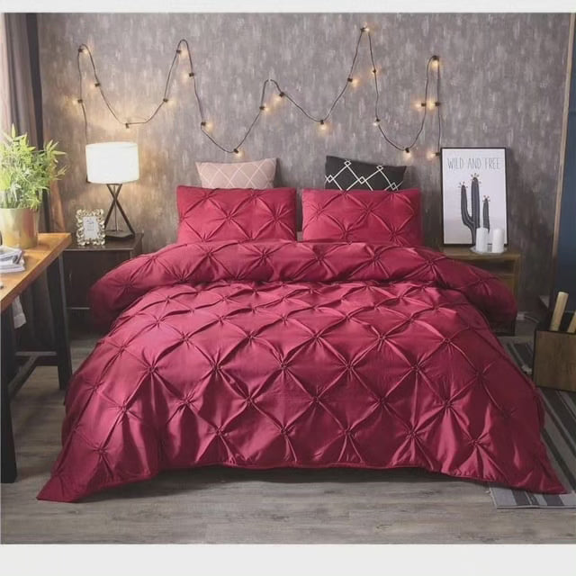 6*6/6*7 housse de couette pintuck