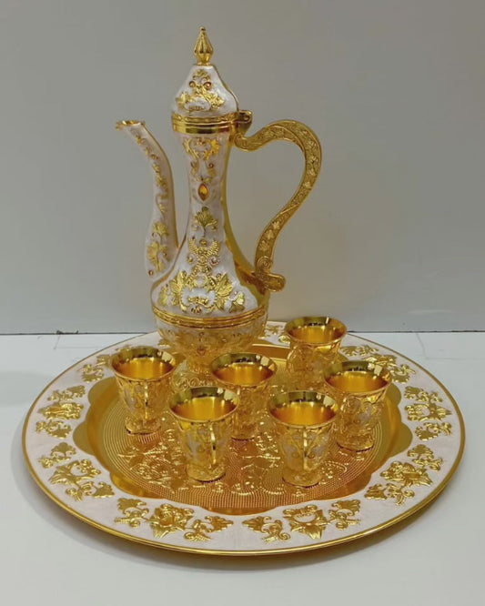 Ensemble de café élégant (8 pièces)