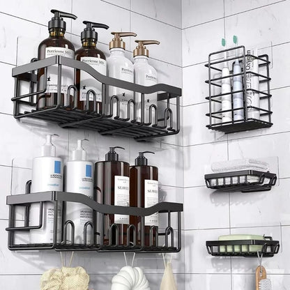 Ensemble de caddy de salle de bain 5 pièces