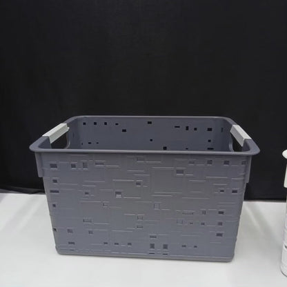 Grand Panier de Rangement en Plastique