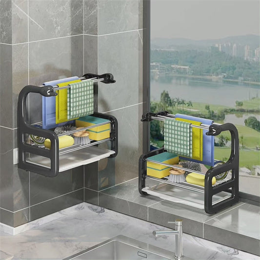 Organisateur de caddy de lavabo