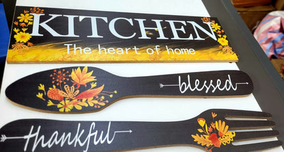 Ensemble de suspensions murales de cuisine