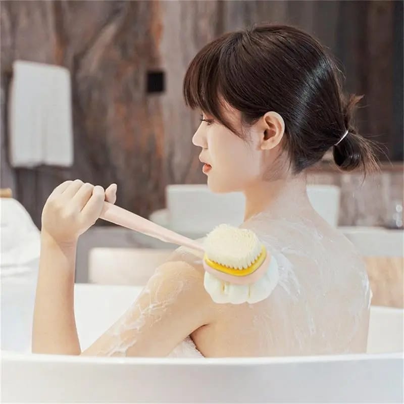 Brosse de bain double face