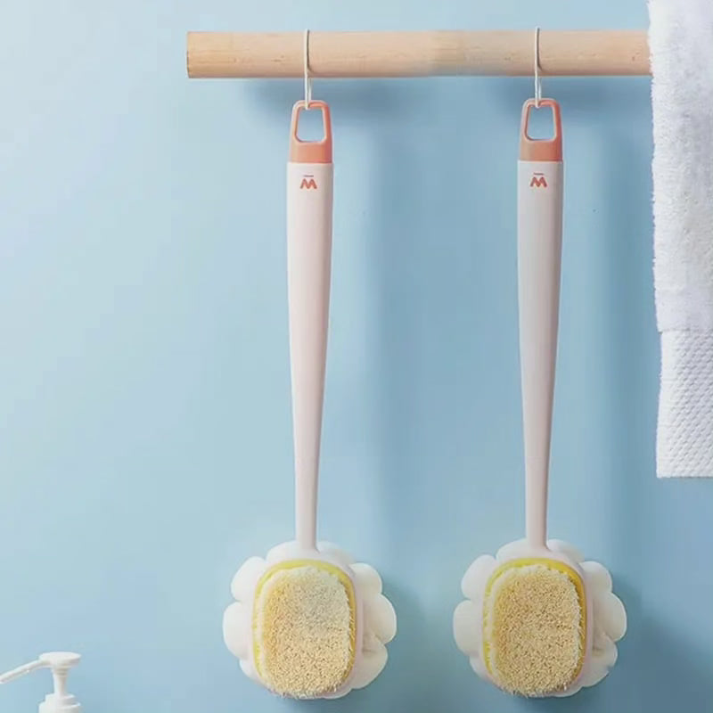 Brosse de bain double face