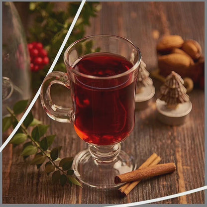 6pcs Tasses en verre