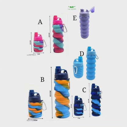 Bouteille d'eau pliable