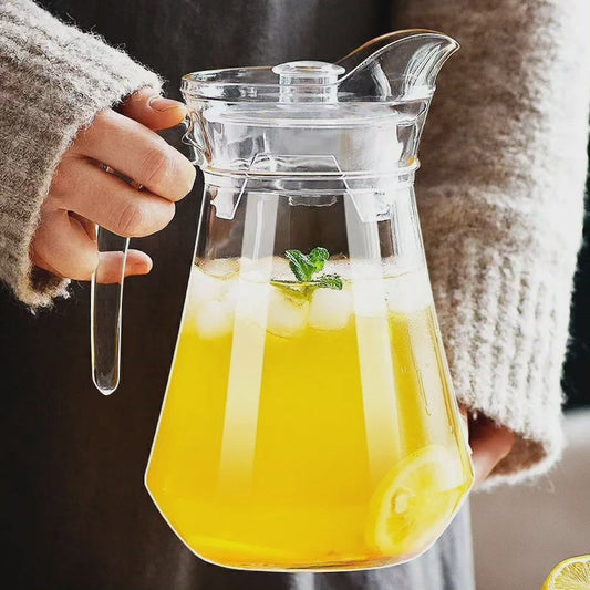 1,3 Litre Cruche en Verre pour Eau et Jus