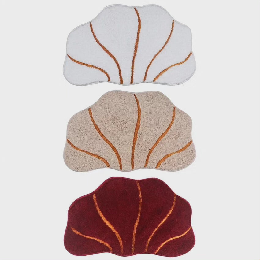 Tapis de sol en forme de coquille Tapis de porte